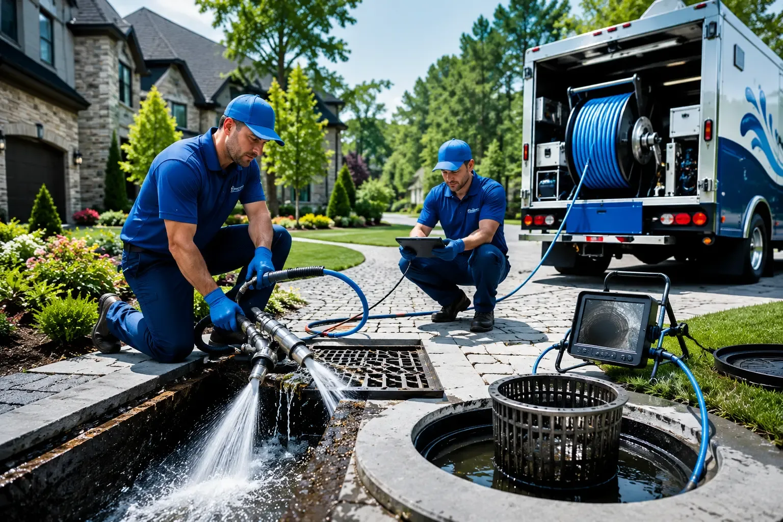 Local outdoor drain cleaning professionals in Linden, IN