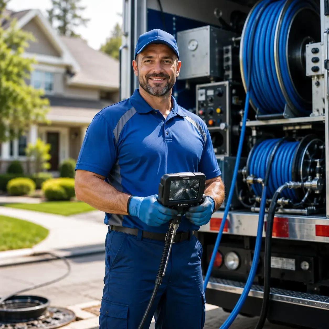 Local outdoor drain cleaning specialists in Linden, IN